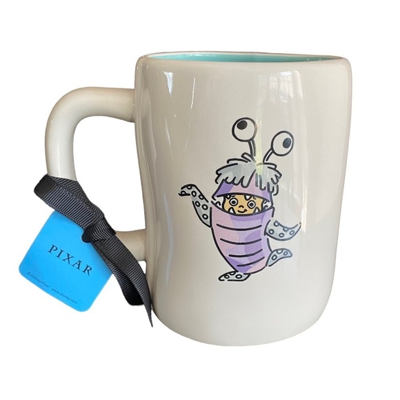 Rae Dunn Pixar BOO! Monsters Inc Disney Double Sided Mug NWT - Picture 2 of 8